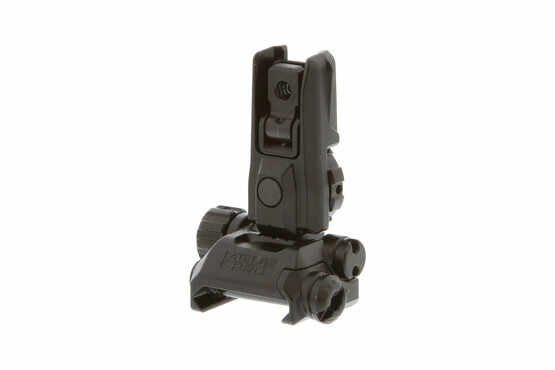 Magpul MBUS Pro LR Rear Sight in Black is made of case hardened steel